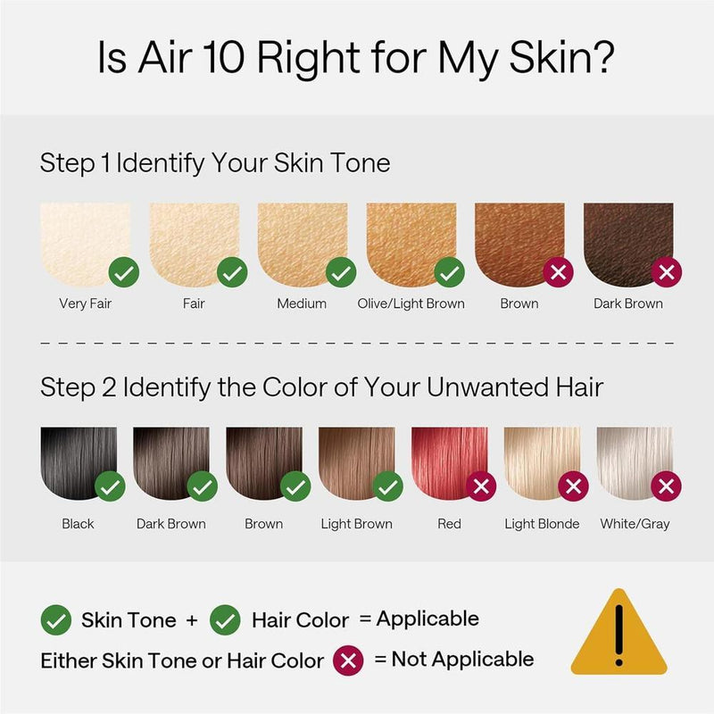 Ulike Depiladora láser Air 10 IPL para mujeres y hombres con sistema de enfriamiento y luces duales para depilación casi indolora y efectiva