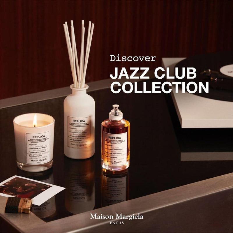 Maison Margiela Réplica Jazz Club Eau de Toilette cálido y especiado con vainilla, ron y tabaco