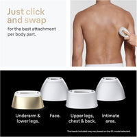 Braun IPL Silk Expert Pro5, dispositivo de depilación láser permanente para mujeres y hombres, con accesorios, maquinilla Venus y estuche