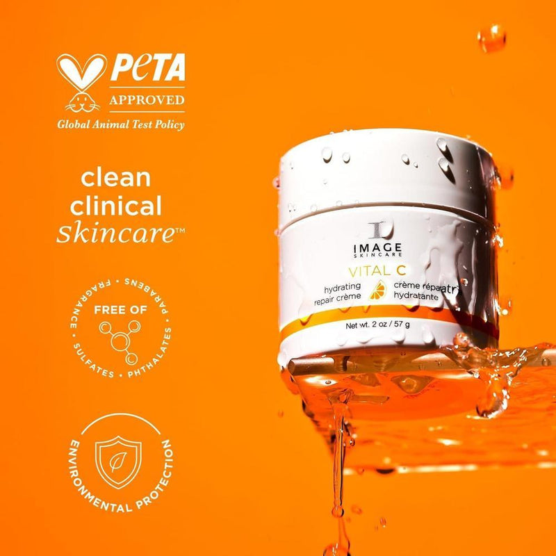 Image Skincare Crema De Noche Hidratante Vital C Con Ácido Hialurónico 57ml