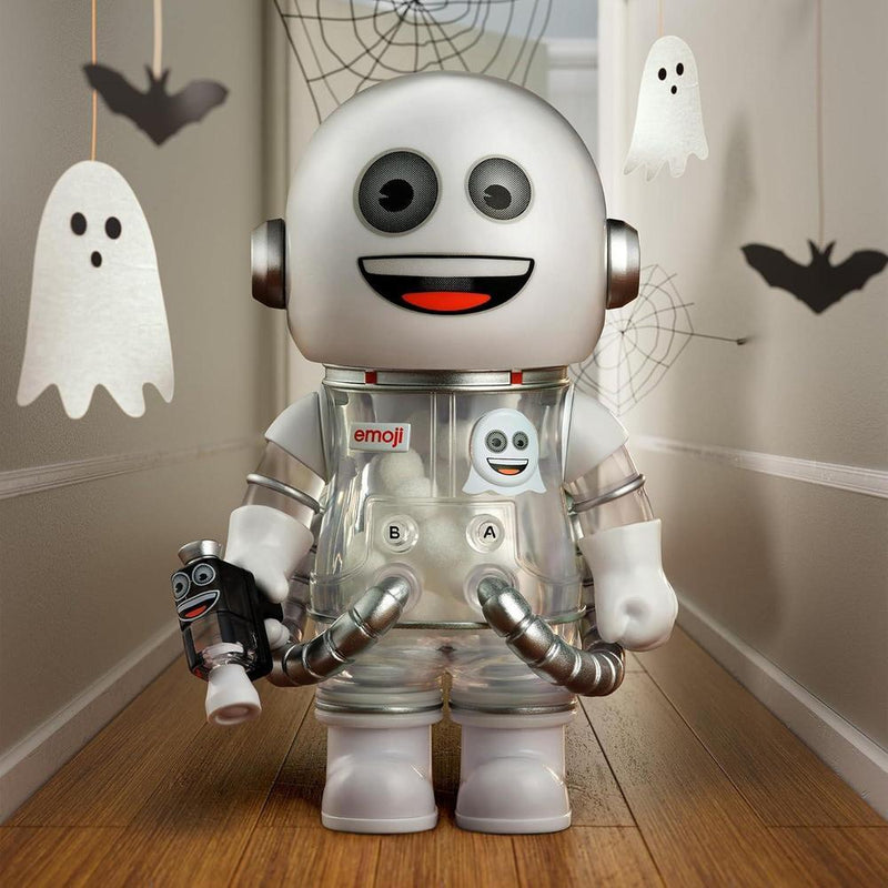 POP MART MEGA Space Molly 100% × Serie Emoji, figuras sorpresa de diseño aleatorio para colección y decoración