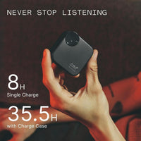 Auriculares inalámbricos CMF Buds 2A con cancelación de ruido activa, Bluetooth 5.4 y micrófonos Quad HD para sonido claro