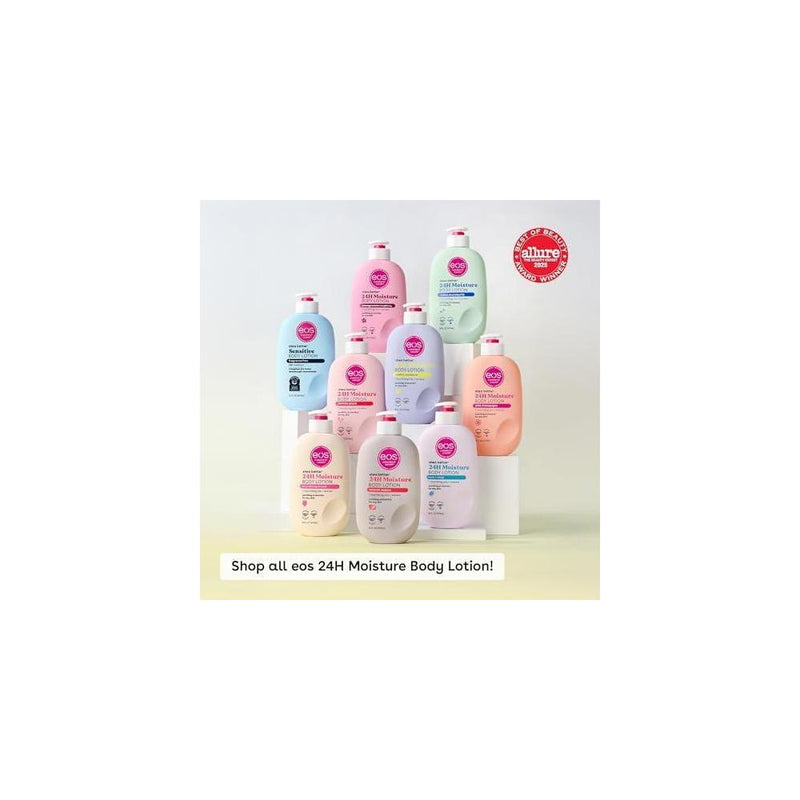 eos Shea Better Loción corporal fresca y acogedora, para el cuidado de la piel con humedad las 24 horas, ligera y no grasosa