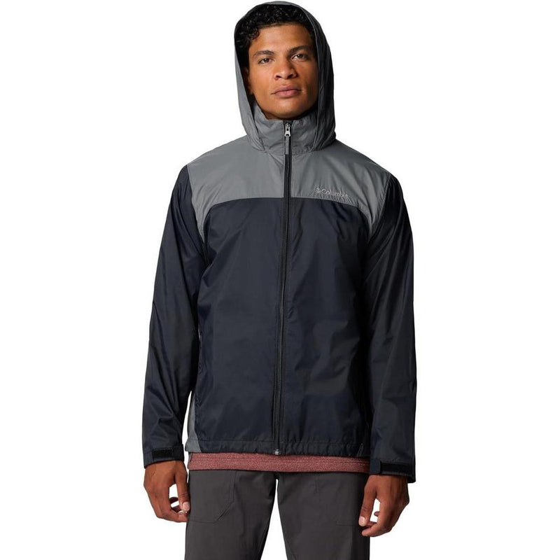 Chaqueta Impermeable Columbia Glennaker Lake II Hombre con Capucha Plegable y Diseño Duradero en Nailon 100%