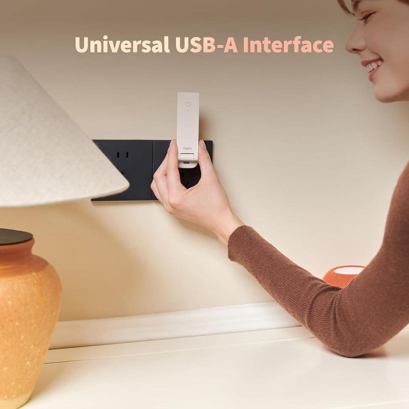 Aqara Smart Hub M100 para automatización del hogar, controlador inteligente con soporte Zigbee y Apple HomeKit, ideal para casa conectada