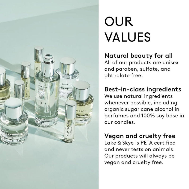 Lake & Skye Santal Gray Eau de Parfum, fragancia amaderada de larga duración