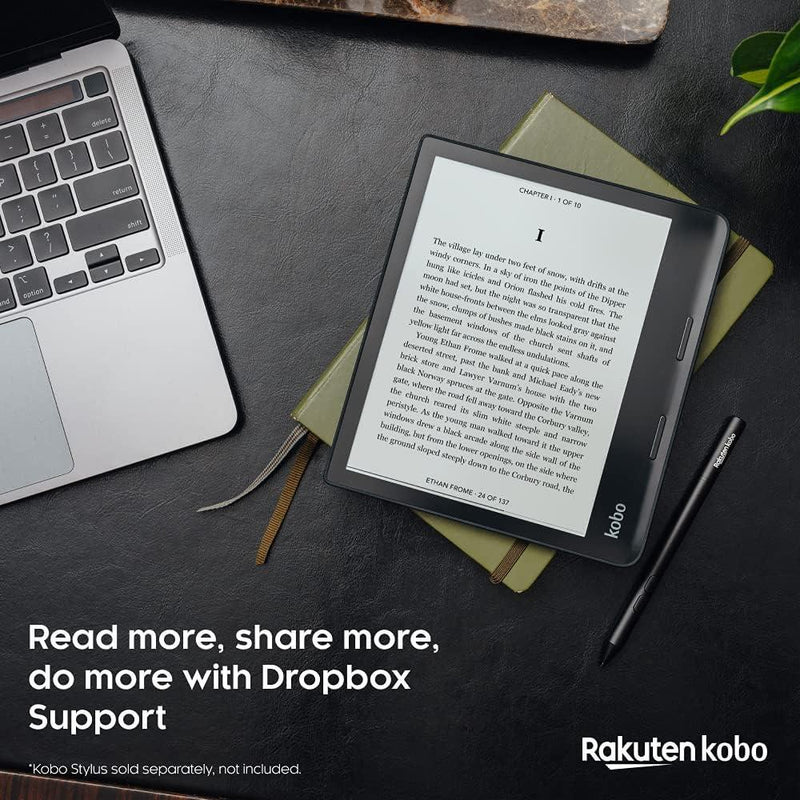 Kobo Sage eReader (Open Box) (Detalle en pantalla)