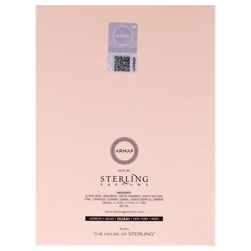Armaf Club de Nuit Eau de Parfum en spray para mujer, fragancia cítrica de larga duración con notas florales y afrutadas