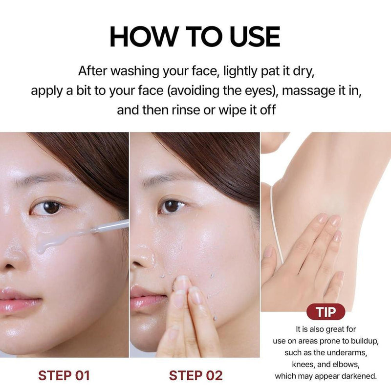 Dr.Melaxin Ampolla Exfoliante Suave AHA BHA Niacinamida 80ml