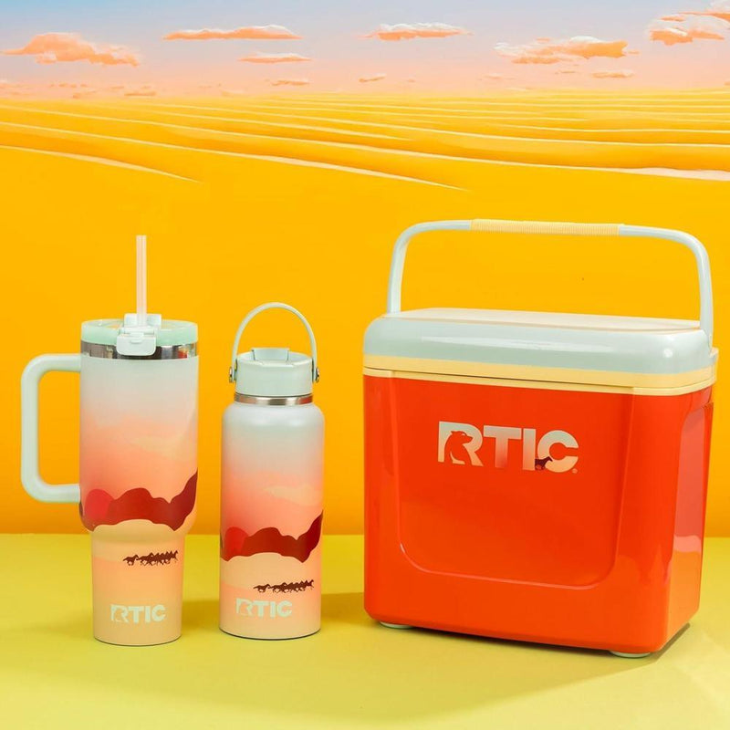 RTIC Hielera personal de viaje, pequeña, compacta, aislada, portátil para alimentos y bebidas, ideal para exteriores