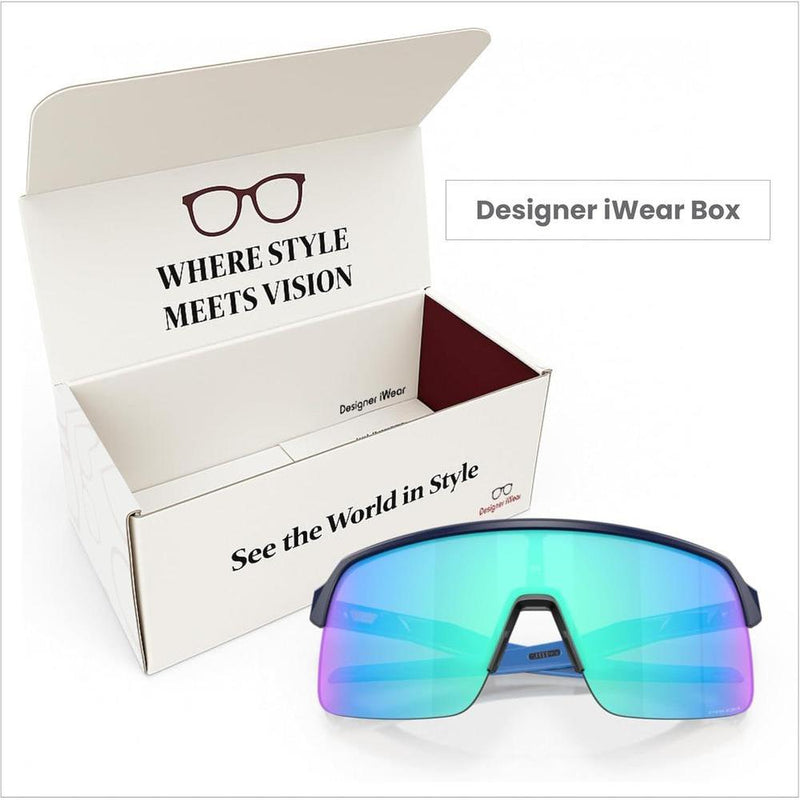 Oakley Sutro Lite OO9463 - Lentes de sol rectangulares unisex con paquete de correa y kit de accesorios de diseñador