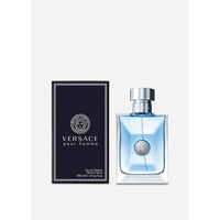 Versace Pour Homme Signature azul oscuro para hombre, Versace Pour Homme M en caja