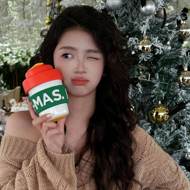 Taza de café de regalo de Navidad, doble pared aislada al vacío y sin BPA, ideal para niños y fiestas