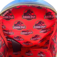 Loungefly Jurassic Park Dino Moon Mini Mochila con Diseño Multicolor y Detalles de Alta Calidad