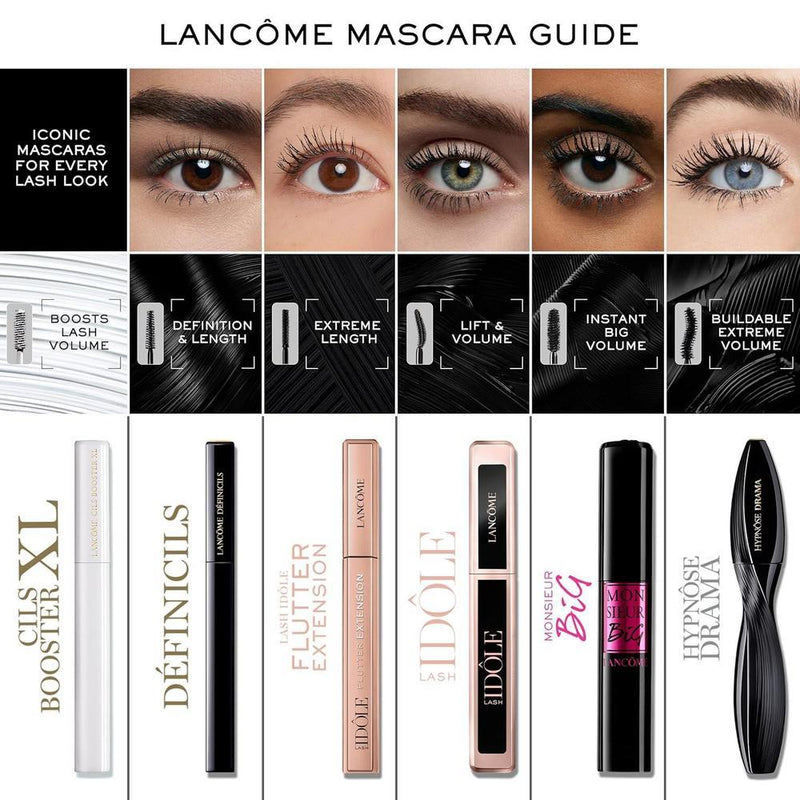 Primer De Máscara Lancôme Cils Booster XL Con Micro-Fibras Y Vitaminas Para Pestañas Voluminosas