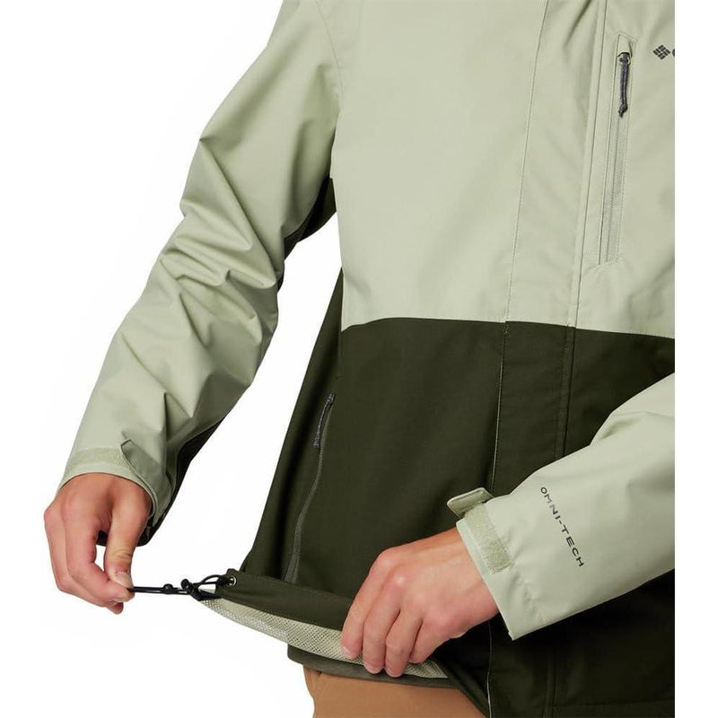 Chaqueta Deportiva Columbia para Hombre, Modelo Hikebound II, Impermeable y Transpirable con Capucha
