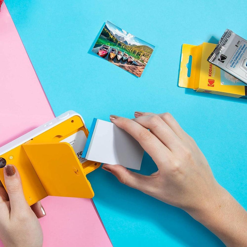 Kodak Step Touch - Cámara digital de 13 MP e impresora instantánea con pantalla táctil LCD. Incluye edición y tecnología ZINK