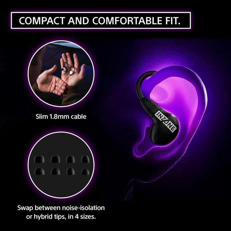 Sony INZONE E9 Audífonos In-Ear Alámbricos Negro