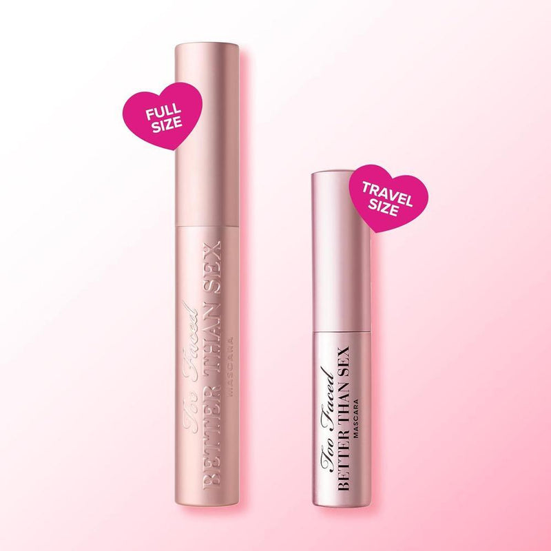 Máscara De Pestañas Too Faced Better Than Sex Volumizing Negro