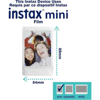 Cámara instantánea híbrida Fujifilm Instax Mini EVO color marrón, impresión de fotos Instax Mini de alta calidad