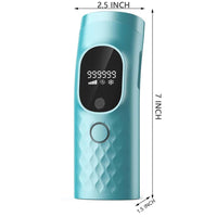 Depiladora láser IPL para mujeres y hombres, máquina portátil con tecnología de enfriamiento, 999,999 destellos, incluye afeitadora y gafas