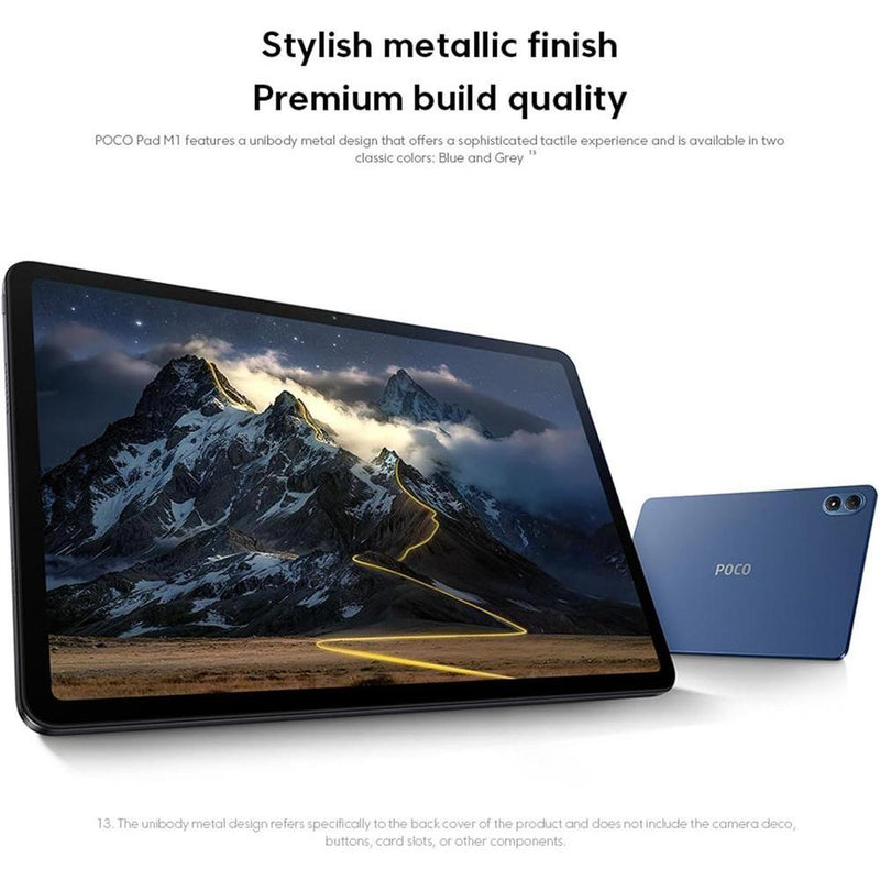 Xiaomi Poco Pad M1 Solo Wifi (Sin Llamadas Ni Texto) Pantalla 2.5k Octa Núcleo 4 Altavoces 256gb + 8gb Gris