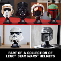 LEGO Star Wars Juego de Construcción de Casco de Darth Vader, Modelo para Adultos, Decoración Coleccionable