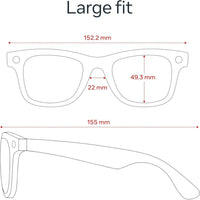 Ray-Ban Meta Wayfarer (Gen 2) - Shiny Black · Transitions Graphite Green