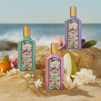 Flora Gorgeous Magnolia de Gucci fragancia fresca y femenina con notas de magnolia y cítricos