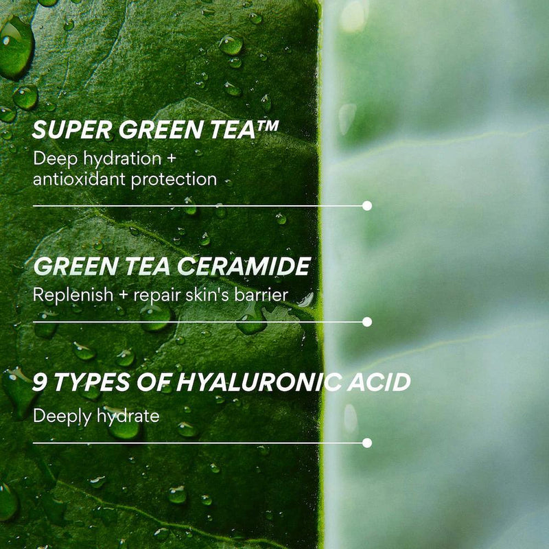 Tónico Lechoso de Té Verde y Ceramidas para Hidratación y Reparación de Barrera