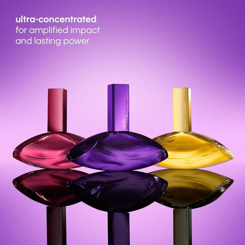 Calvin Klein Euphoria Bold Elixir Parfum Intense, perfume para mujer con jazmín, orquídea ahumada, vainilla y roble
