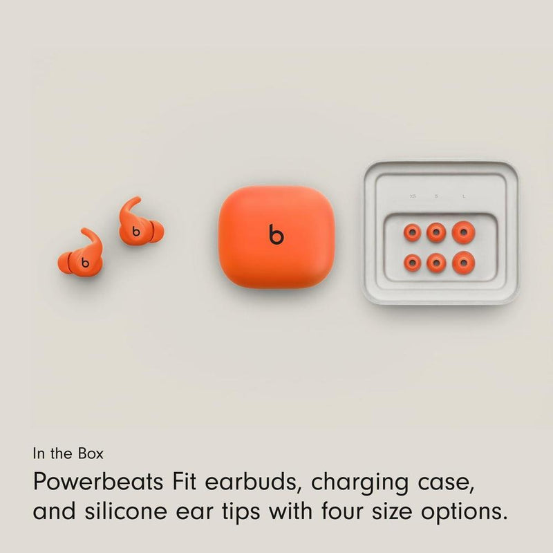 Beats PowerBeats Fit auriculares inalámbricos con cancelación de ruido y ajuste seguro compatibles con Apple y Android