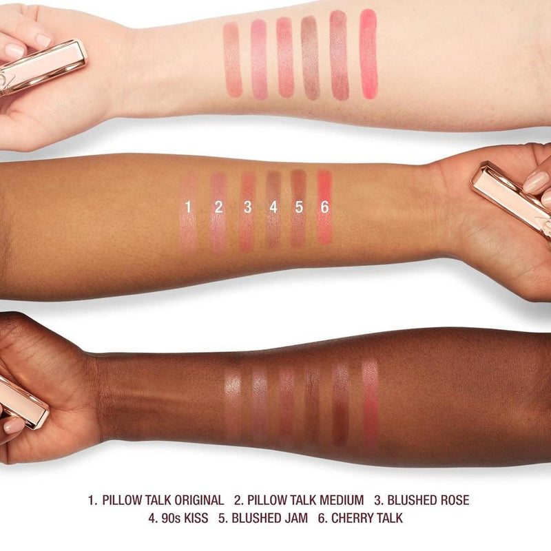 Pillow Talk Blush Balm Lip Tint De Charlotte Tilbury Pillow Talk Rosa Nude Transparente