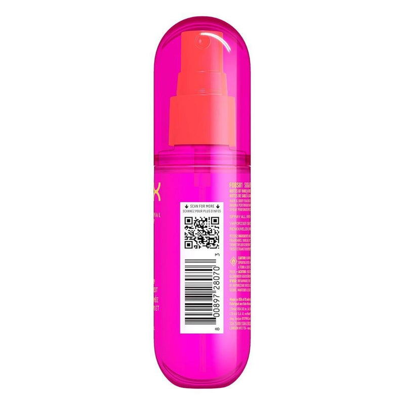 NYX Fragancia Suga Baddie para cabello y cuerpo, aroma a vainilla y crema batida, duradero, vegano y libre de crueldad