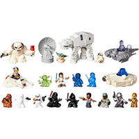 Calendario de Adviento Star Wars con 24 Sorpresas, Incluye Figuras y Vehículos para Niños y Niñas Mayores de 4 Años