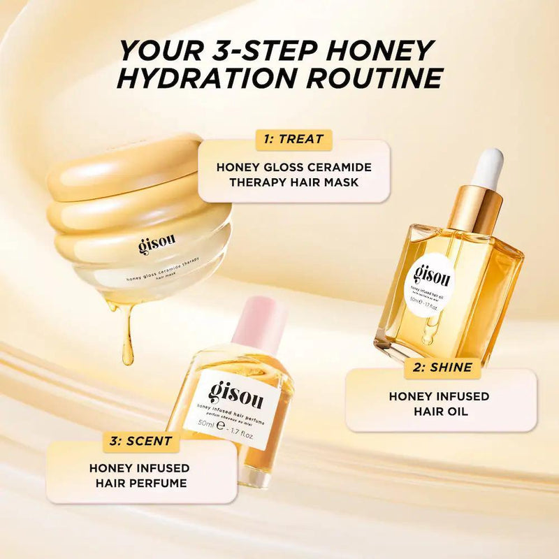 Honey Gloss Mascarilla Capilar Hidratante con Terapia de Ceramidas