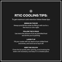 RTIC Hielera Personal Compacta Portátil para Alimentos, Bebidas, Playa, Camping, Picnic, Pesca y Barco, Capacidad de 12 Latas
