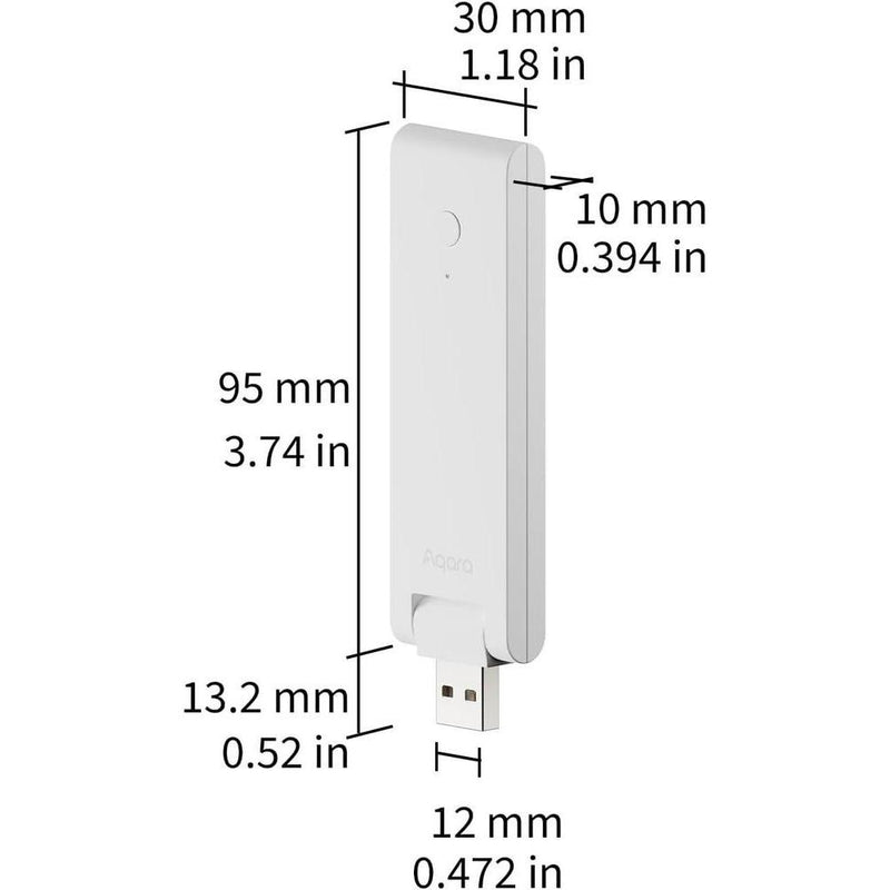 Aqara Smart Hub M100 para automatización del hogar, controlador inteligente con soporte Zigbee y Apple HomeKit, ideal para casa conectada