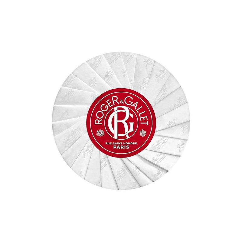 Jabón perfumado Roger & Gallet, limpieza suave y fragancia cítrica, 99% ingredientes naturales, paquete de 3