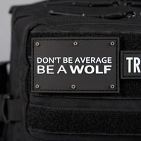 Mochila Táctica 35L WOLFpak en Color Negro con Resistencia al Agua y Personalización con Parches, Ideal para Viajes y Uso Diario