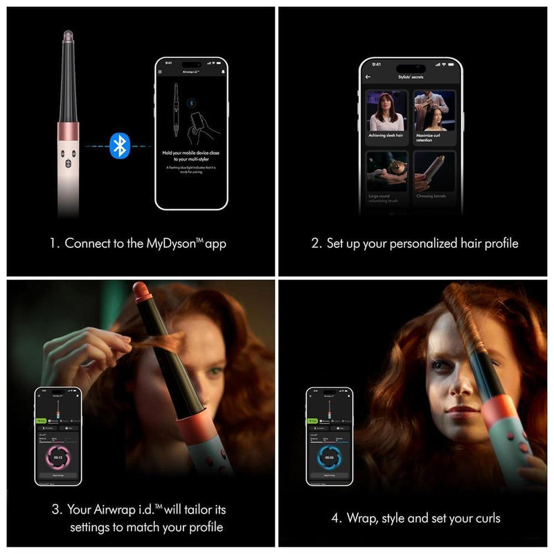 Dyson Airwrap Multi-Styler: Secado y estilizado inteligente sin daño por calor, versatilidad 6 en 1, ganador premio Allure