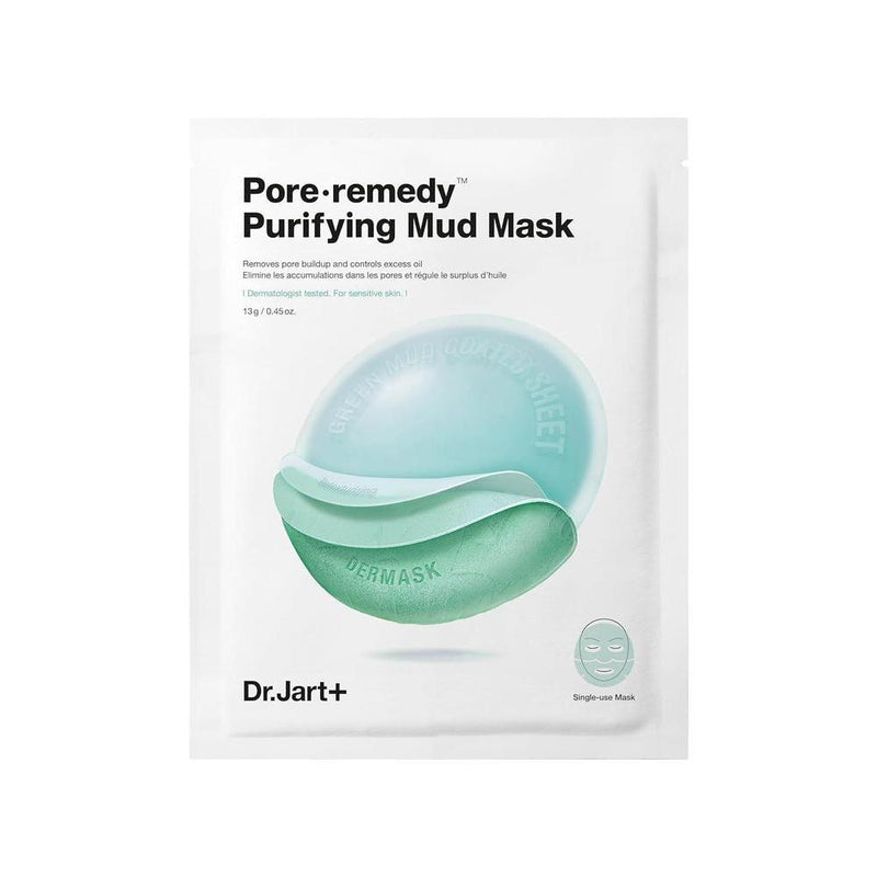 Mascarillas Dr. Jart+ para rostro, hidratan y suavizan la piel, fortalecen la barrera y purifican poros