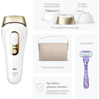 Braun IPL Silk·Expert Pro 5 PL5347, sistema de depilación para mujeres y hombres, resultados duraderos con cabezales de precisión adicionales