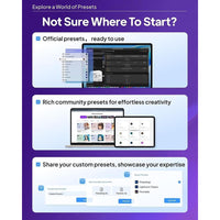 TOUR BOX Elite Plus: Consola creativa programable Bluetooth para edición de fotos y videos, graduación e ilustración