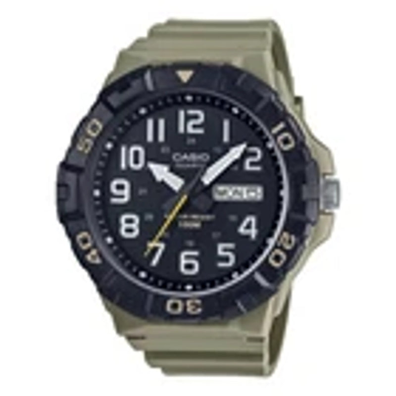Casio Men's Oversized Sport Watch with Brown Dial - MRW-210H-5AVCF