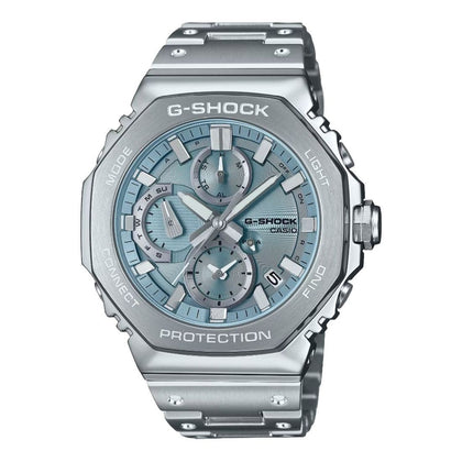 Casio G-Shock GMC-B2100AD-2A Reloj de Acero Inoxidable Esfera Azul para Hombre