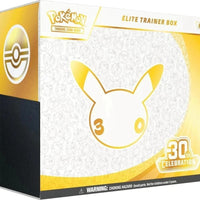 POKEMON TCG 30TH CELEBRATION ELITE TRAINER BOX INGLÉS