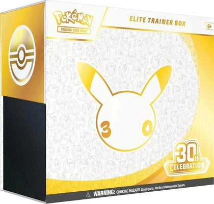POKEMON TCG 30TH CELEBRATION ELITE TRAINER BOX INGLÉS