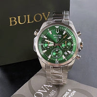 Bulova Marine Star 96B396 Cronógrafo - Esfera Verde 43mm