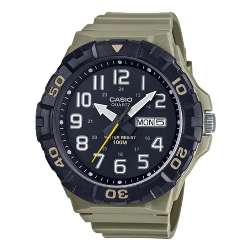 Casio Men's Oversized Sport Watch with Brown Dial - MRW-210H-5AVCF